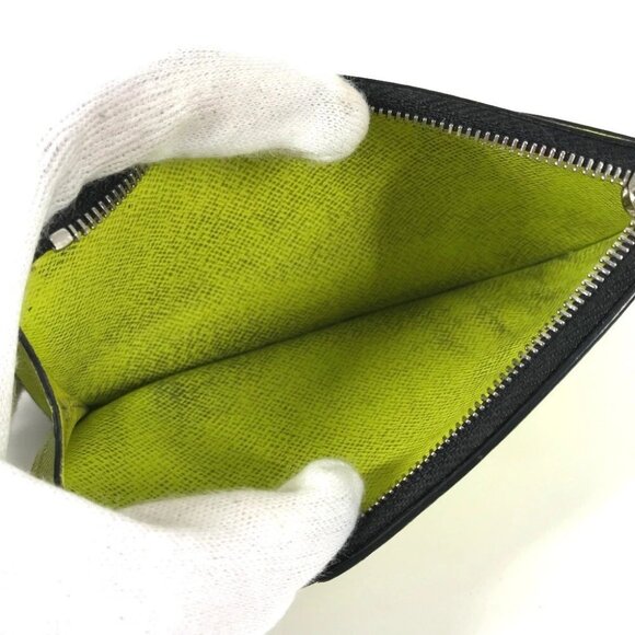 LOUIS VUITTON  Taigalama Coin card-holder Wallet Compact Wallet coin purse - Picture 10 of 13